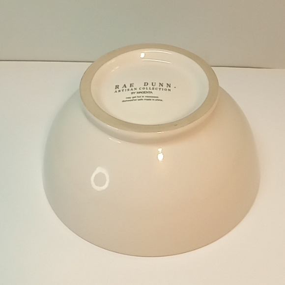 5 1/2" Rae Dunn AMOUR bowl with pink interior. No flaws. - Picture 3 of 6